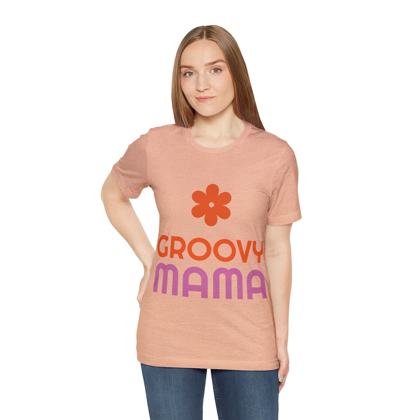 Unisex Jersey Short Sleeve Tee - Groovy Mama