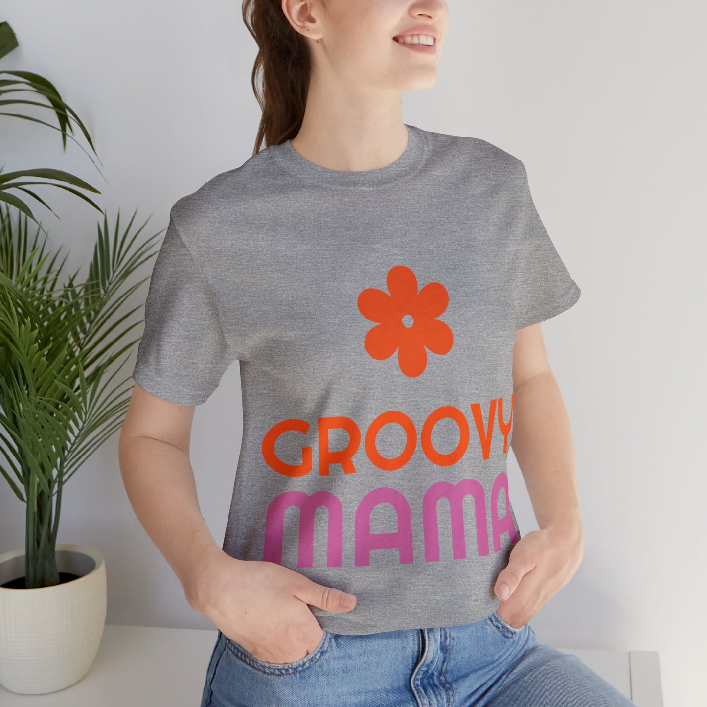 Unisex Jersey Short Sleeve Tee - Groovy Mama