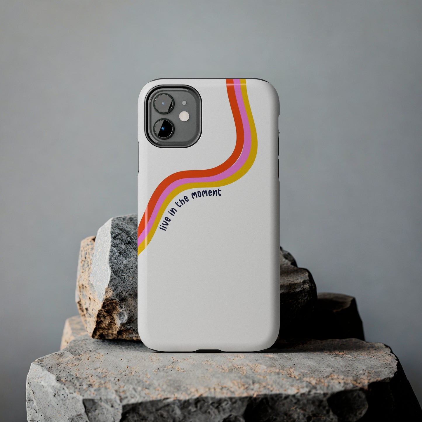 Tough Phone Cases - Live The Moment