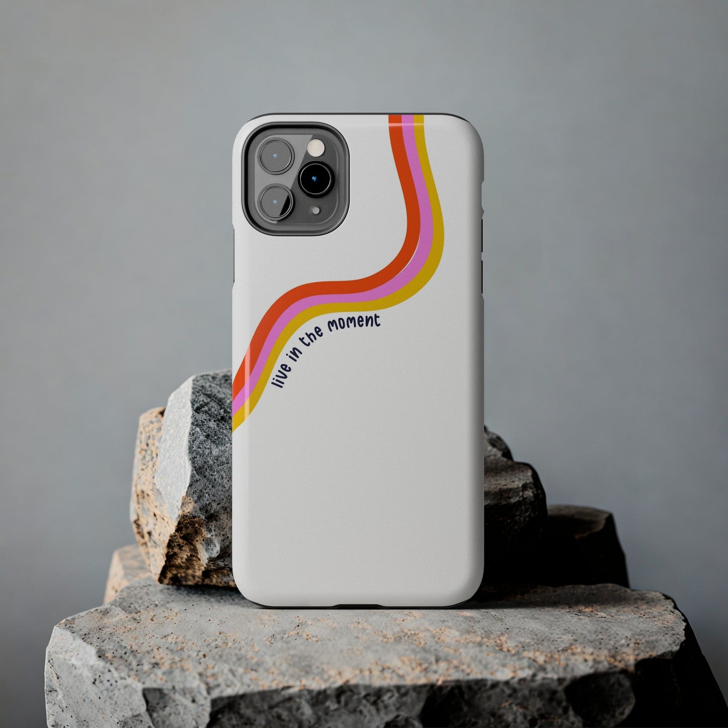 Tough Phone Cases - Live The Moment