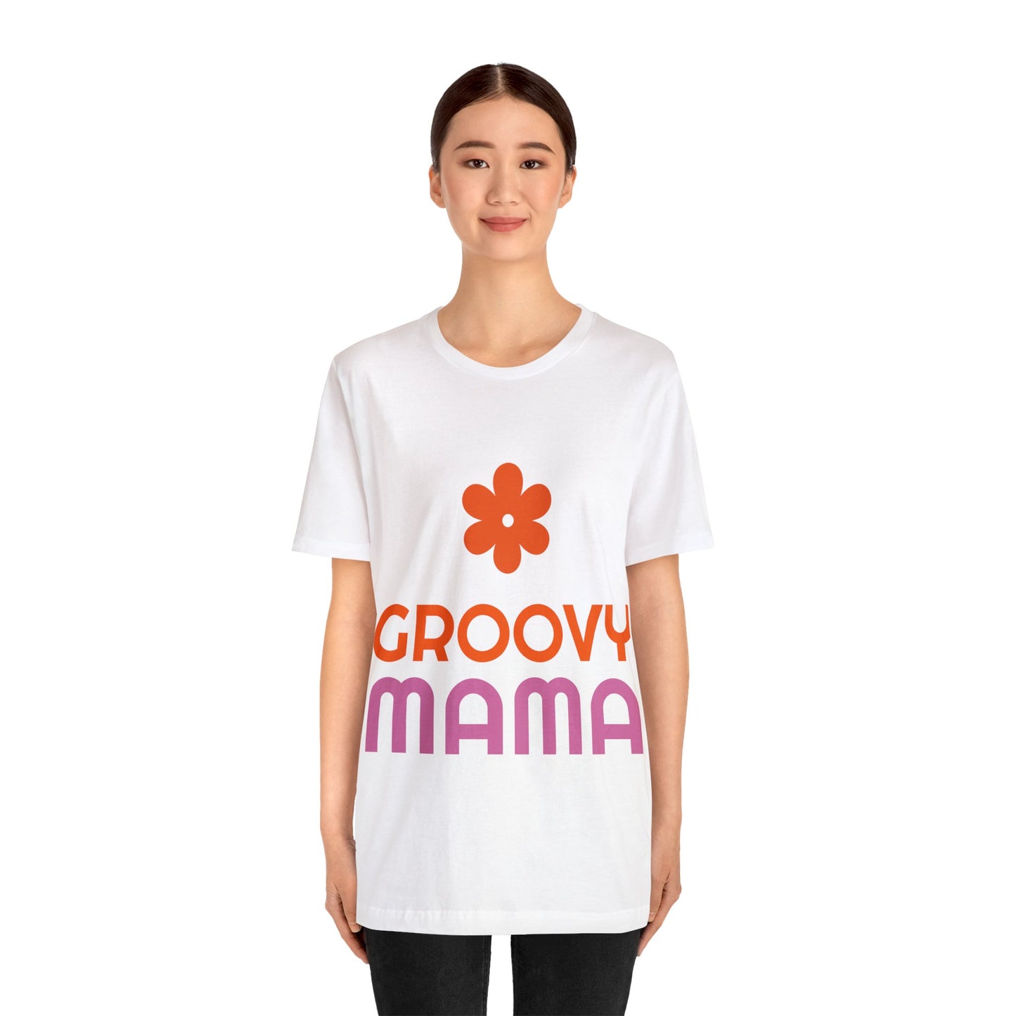 Unisex Jersey Short Sleeve Tee - Groovy Mama