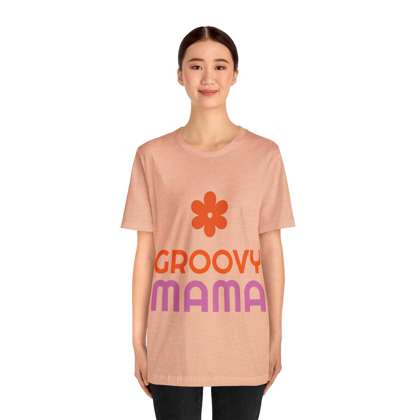 Unisex Jersey Short Sleeve Tee - Groovy Mama