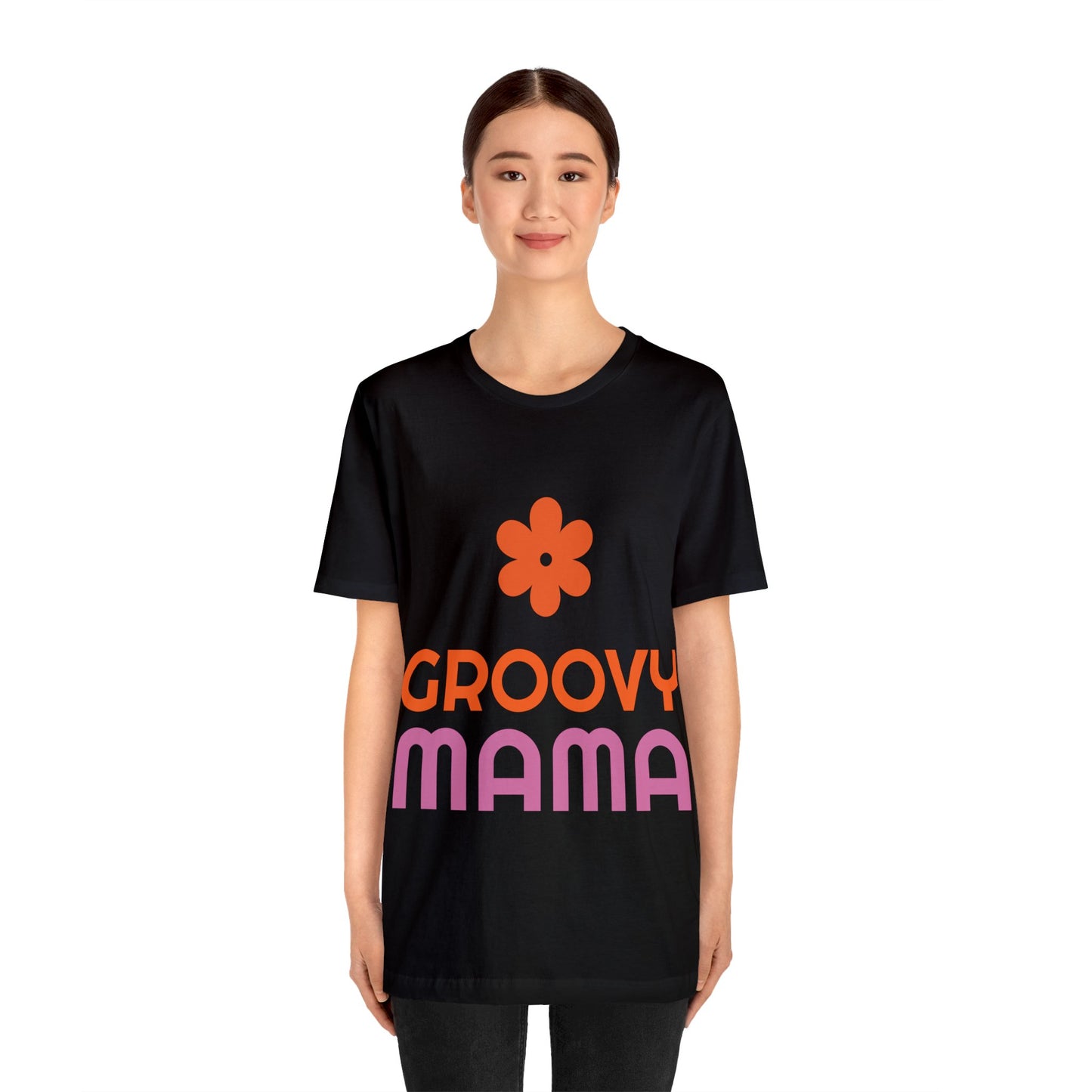 Unisex Jersey Short Sleeve Tee - Groovy Mama