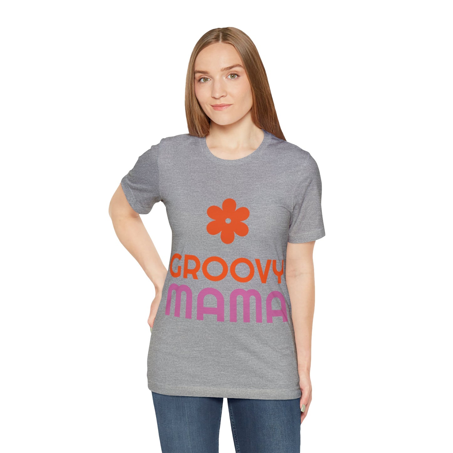 Unisex Jersey Short Sleeve Tee - Groovy Mama