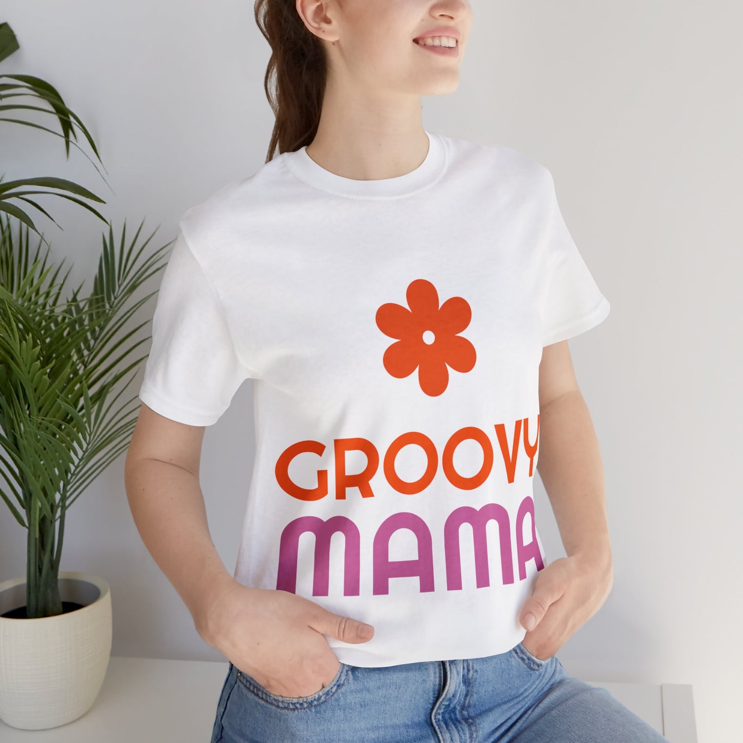 Unisex Jersey Short Sleeve Tee - Groovy Mama