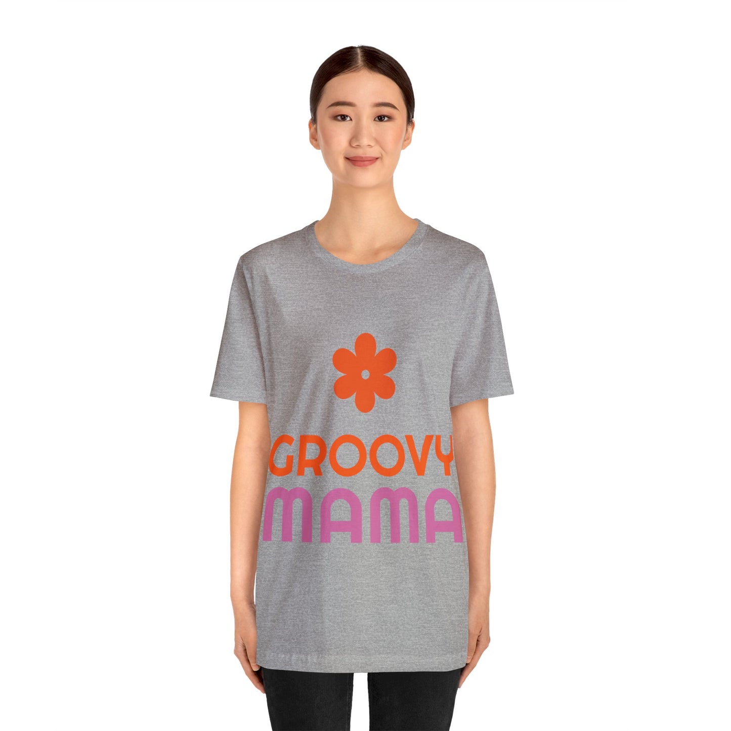 Unisex Jersey Short Sleeve Tee - Groovy Mama