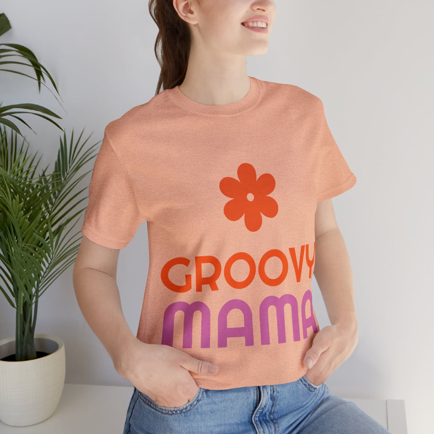 Unisex Jersey Short Sleeve Tee - Groovy Mama